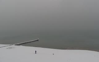 Mielno - widok na plażę zachód - 11-02-2026 09:39