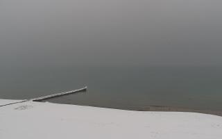 Mielno - widok na plażę zachód - 11-02-2026 10:02