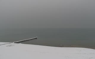 Mielno - widok na plażę zachód - 11-02-2026 10:17