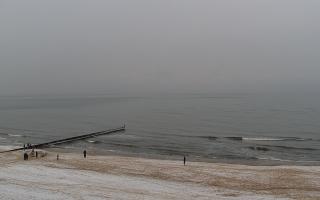 Mielno - widok na plażę zachód - 17-02-2026 11:58