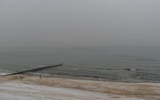 Mielno - widok na plażę zachód - 17-02-2026 12:06