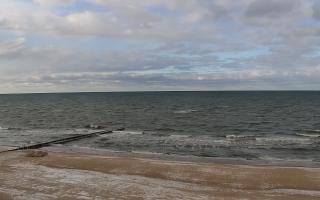 Mielno - widok na plażę zachód - 18-02-2026 13:35