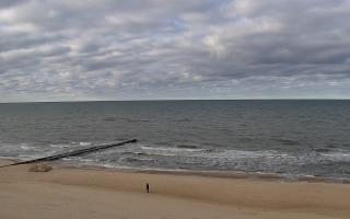 Mielno - widok na plażę zachód - 19-02-2026 13:08