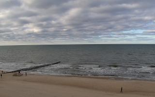 Mielno - widok na plażę zachód - 19-02-2026 13:46