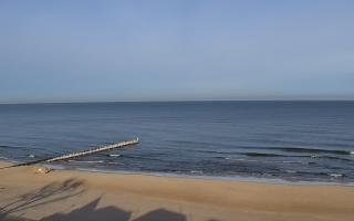Mielno - widok na plażę zachód - 20-02-2026 08:26