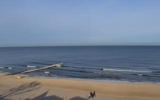 Mielno - widok na plażę zachód - 20-02-2026 08:33