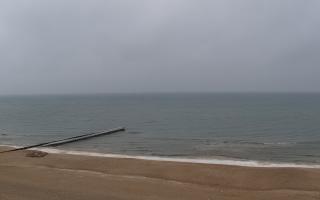 Mielno - widok na plażę zachód - 21-02-2026 12:36