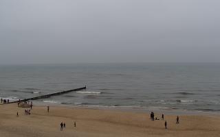 Mielno - widok na plażę zachód - 22-02-2026 10:21