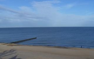 Mielno - widok na plażę zachód - 02-03-2026 08:11