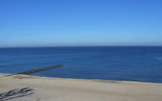 Mielno - widok na plażę zachód - 03-03-2026 08:38