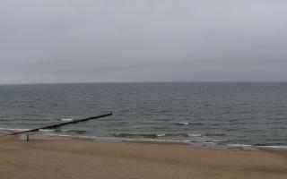 Mielno - widok na plażę zachód - 17-03-2026 09:47