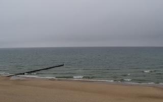 Mielno - widok na plażę zachód - 17-03-2026 10:02