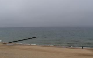 Mielno - widok na plażę zachód - 17-03-2026 11:50