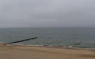Mielno - widok na plażę zachód - 17-03-2026 11:58