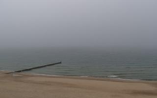 Mielno - widok na plażę zachód - 17-03-2026 14:02