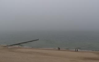 Mielno - widok na plażę zachód - 17-03-2026 14:09