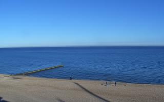 Mielno - widok na plażę zachód - 21-03-2026 06:42