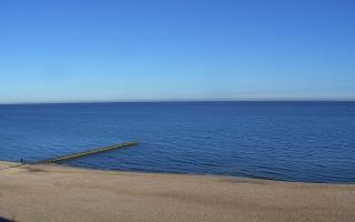 Mielno - widok na plażę zachód - 21-03-2026 06:57