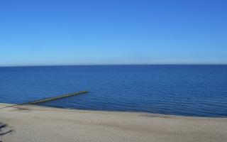Mielno - widok na plażę zachód - 21-03-2026 07:36
