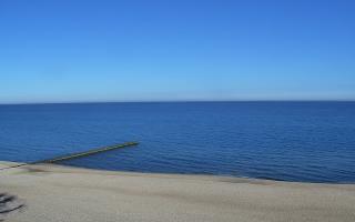Mielno - widok na plażę zachód - 21-03-2026 07:44
