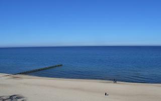 Mielno - widok na plażę zachód - 21-03-2026 09:01