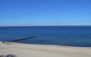 Mielno - widok na plażę zachód - 21-03-2026 09:24