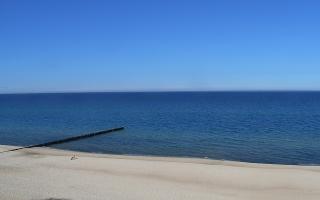 Mielno - widok na plażę zachód - 21-03-2026 10:18