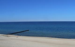 Mielno - widok na plażę zachód - 21-03-2026 10:34