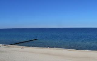 Mielno - widok na plażę zachód - 21-03-2026 10:41