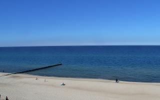 Mielno - widok na plażę zachód - 21-03-2026 10:57