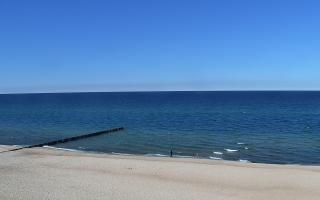 Mielno - widok na plażę zachód - 21-03-2026 11:51