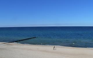 Mielno - widok na plażę zachód - 21-03-2026 11:58