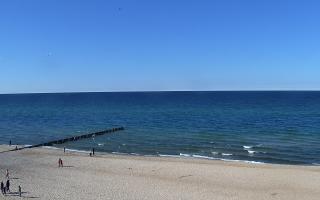 Mielno - widok na plażę zachód - 21-03-2026 13:08