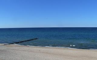 Mielno - widok na plażę zachód - 21-03-2026 13:23