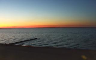 Mielno - widok na plażę zachód - 21-03-2026 17:54