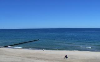 Mielno - widok na plażę zachód - 28-04-2026 10:27