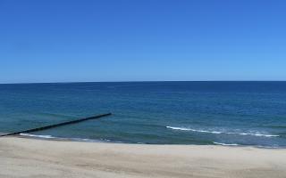 Mielno - widok na plażę zachód - 28-04-2026 10:50