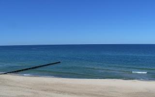 Mielno - widok na plażę zachód - 28-04-2026 11:21