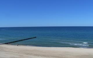 Mielno - widok na plażę zachód - 28-04-2026 11:52