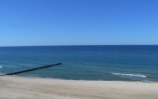 Mielno - widok na plażę zachód - 28-04-2026 13:02