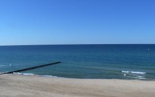 Mielno - widok na plażę zachód - 28-04-2026 13:48