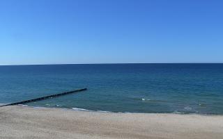 Mielno - widok na plażę zachód - 28-04-2026 13:56