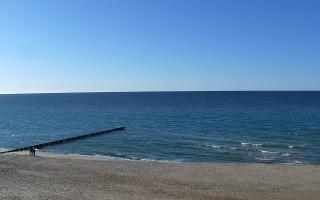 Mielno - widok na plażę zachód - 28-04-2026 15:44