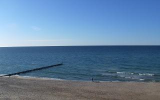 Mielno - widok na plażę zachód - 28-04-2026 15:59