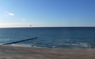 Mielno - widok na plażę zachód - 28-04-2026 16:30