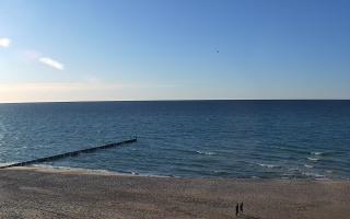Mielno - widok na plażę zachód - 28-04-2026 16:46