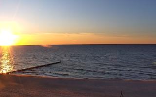 Mielno - widok na plażę zachód - 28-04-2026 18:03