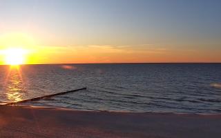 Mielno - widok na plażę zachód - 28-04-2026 18:10
