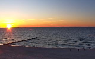 Mielno - widok na plażę zachód - 28-04-2026 18:18