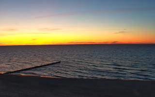 Mielno - widok na plażę zachód - 28-04-2026 18:57